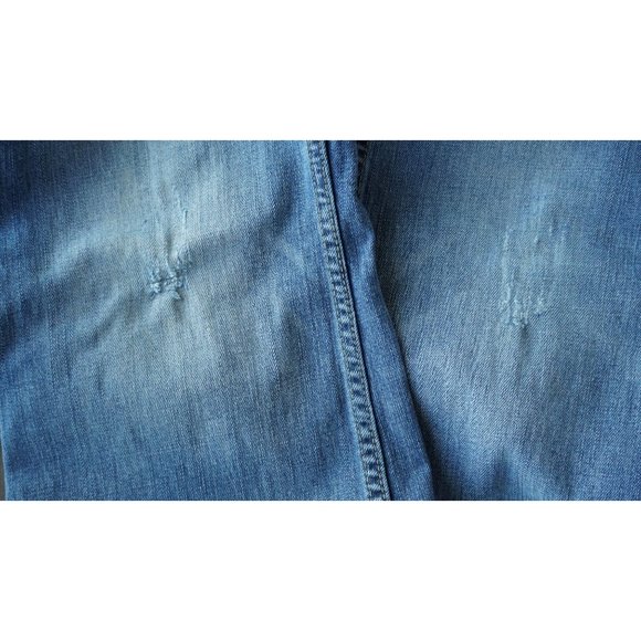 Maurices Jeans Womens Size 11 / 12 Short Molli Flare Frayed Distressed - Picture 16 of 16